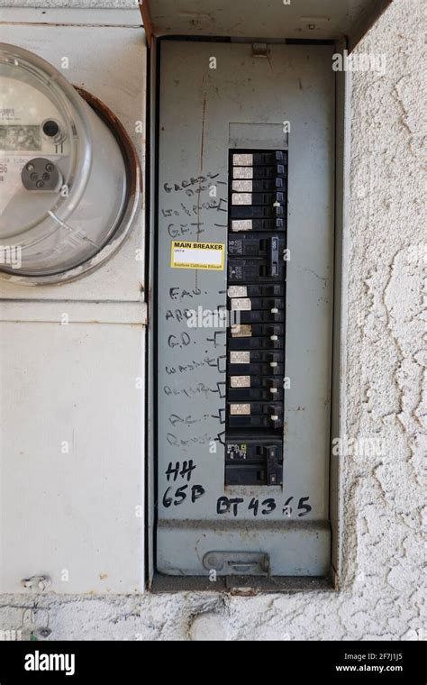 california building codes breaker box in exterior electrical closet|California outdoor electrical equipment regulations.